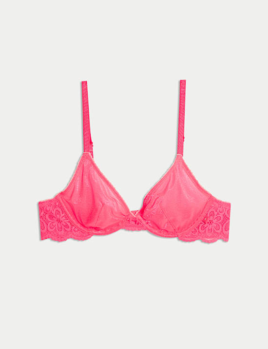 Hanna Glossie Wired Plunge Bra (A-E)