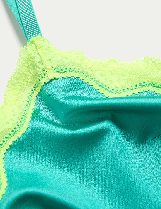 Micro & Lace Cami Set