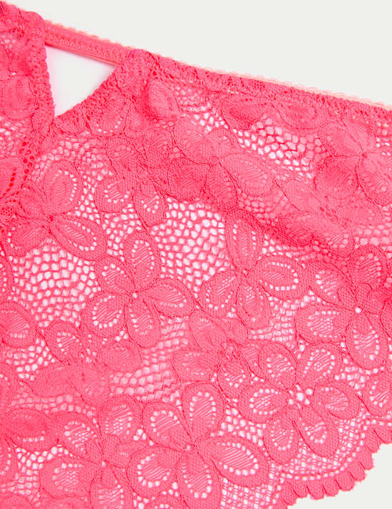 2pk Hanna Glossie High Leg Knickers