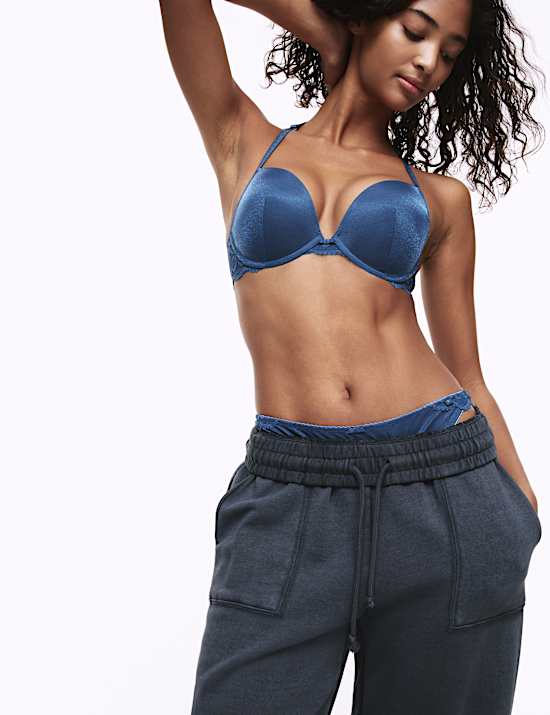 2pk Hanna Glossie Microfibre Thongs