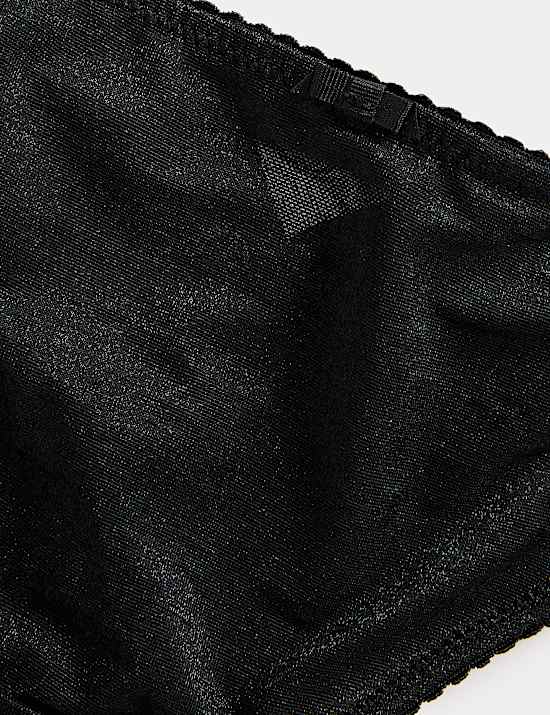 2pk Hanna Glossie Microfibre Thongs