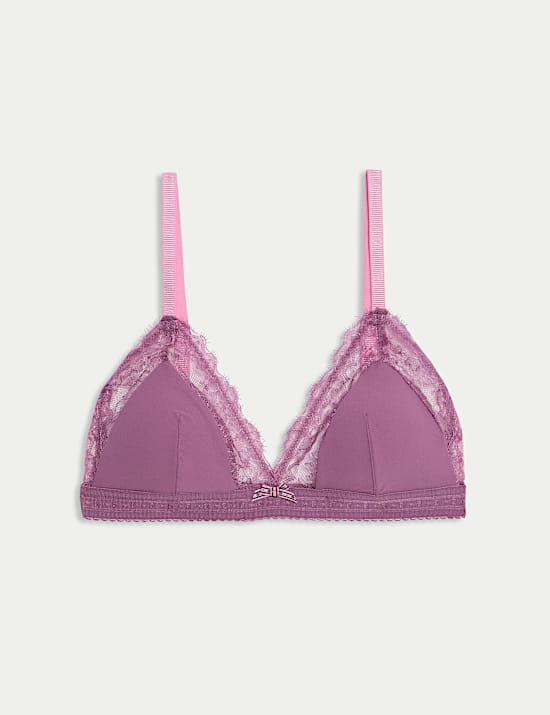 Σουτιέν-μπουστάκι A-E Anna με δαντέλα χωρίς μπανέλα