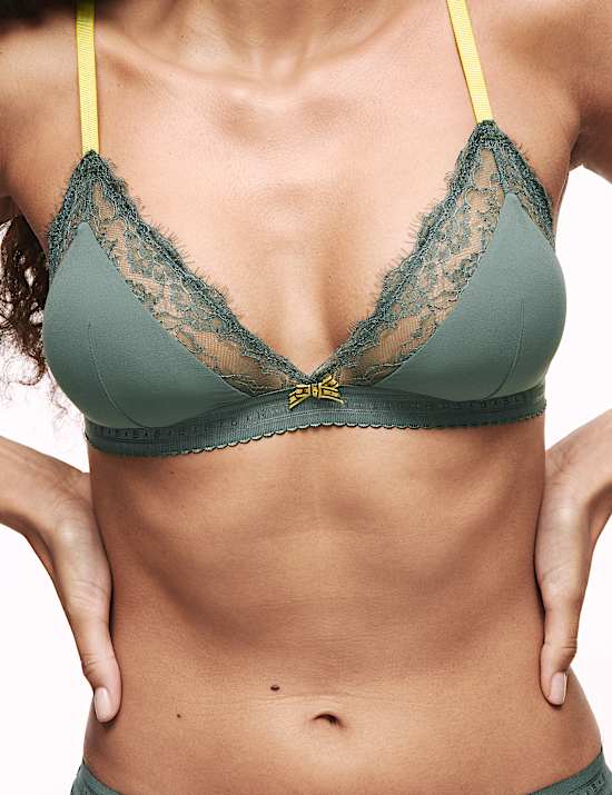 Anna Lace Non Wired Bralette A-E