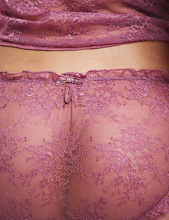 Anna Lace Camisole & French Knickers Set