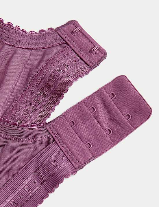 Sujetador escotado con aros y encaje Anna (copa F-H)