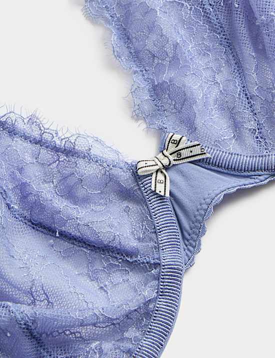 Sujetador escotado con aros y encaje Anna (copa F-H)