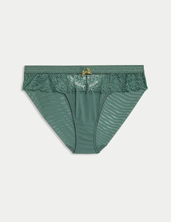 Slip mit hoch ausgeschnittenem Bein „Anna Lace“