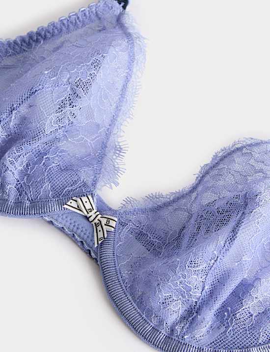 Anna Lace Wired Plunge Bra (A-E)