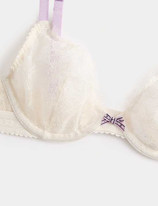 Anna Lace Wired Plunge Bra (A-E)