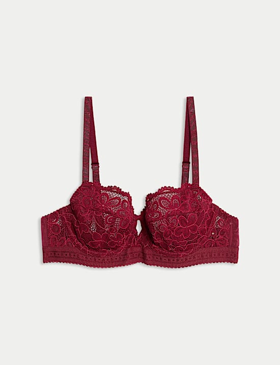 Cleo Lace Wired Balcony Bra (A-E)