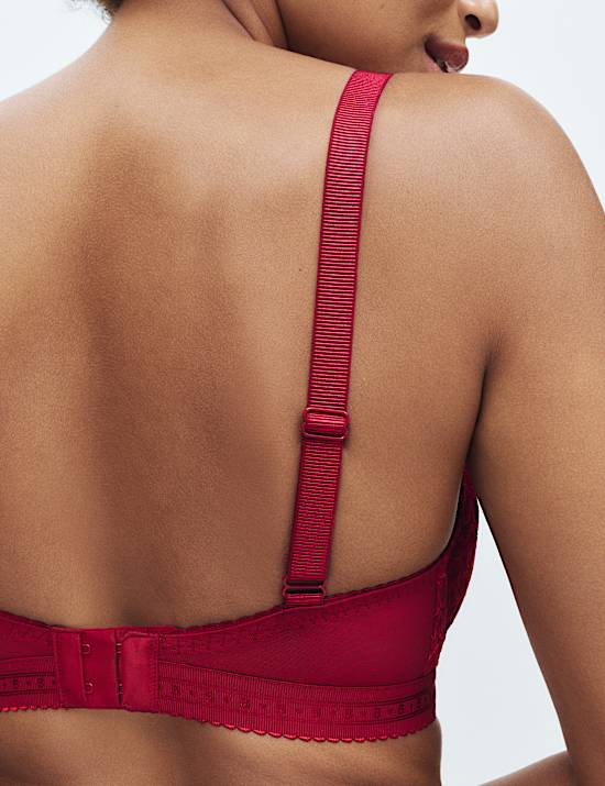 Cleo Lace Wired Balcony Bra (F-H)