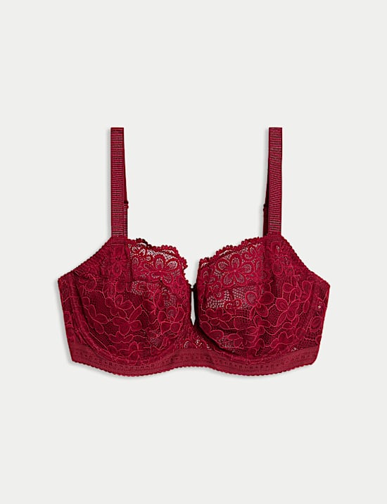 Cleo Lace Wired Balcony Bra (F-H)