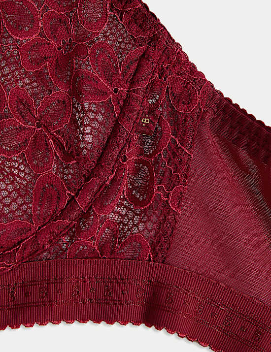 Cleo Lace Wired Minimiser Bra (C-G)