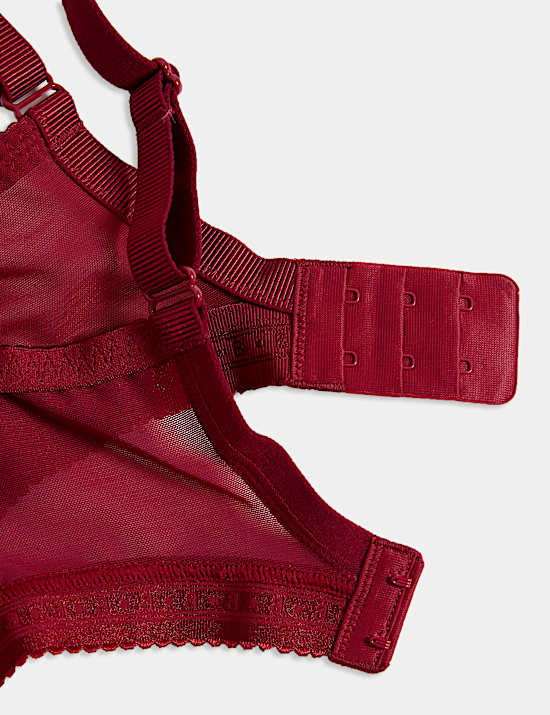 Cleo Lace Wired Minimiser Bra (C-G)