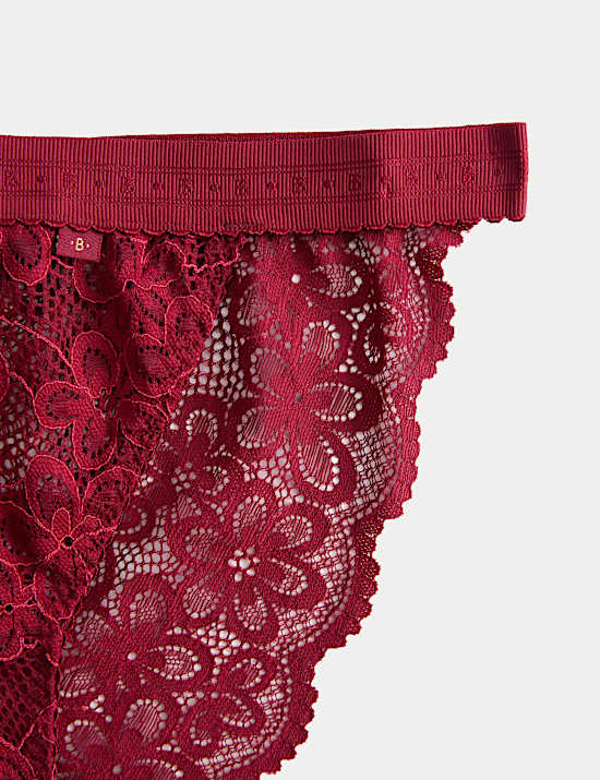 2er-Pack Cleo-Spitzen Tanga Bikinislip