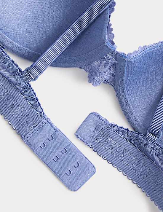 Cleo Lace Wired Demi Cup Bra (A-E)