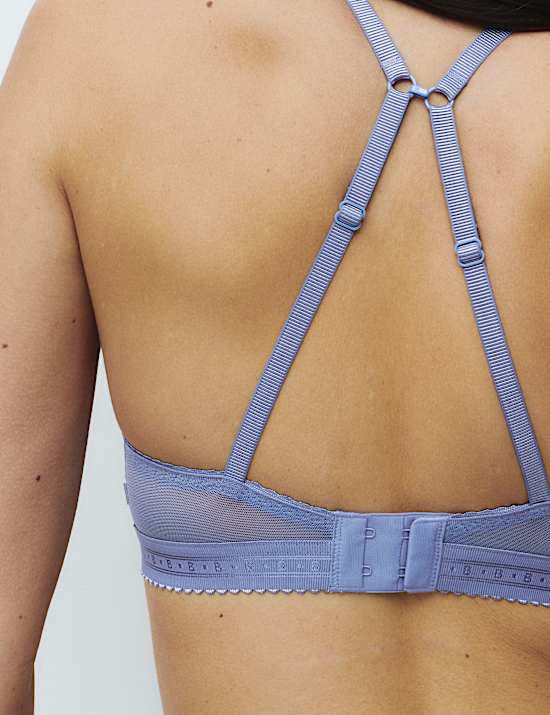 Cleo Lace Non Wired Plunge Bra (A-E)