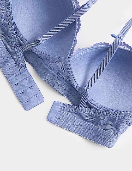 Cleo Lace Non Wired Plunge Bra (A-E)