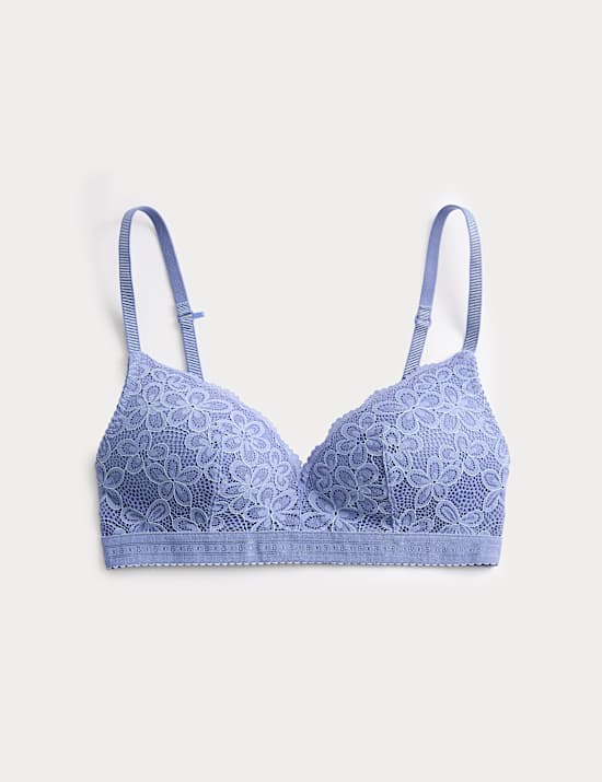 Cleo Lace Non Wired Plunge Bra (A-E)