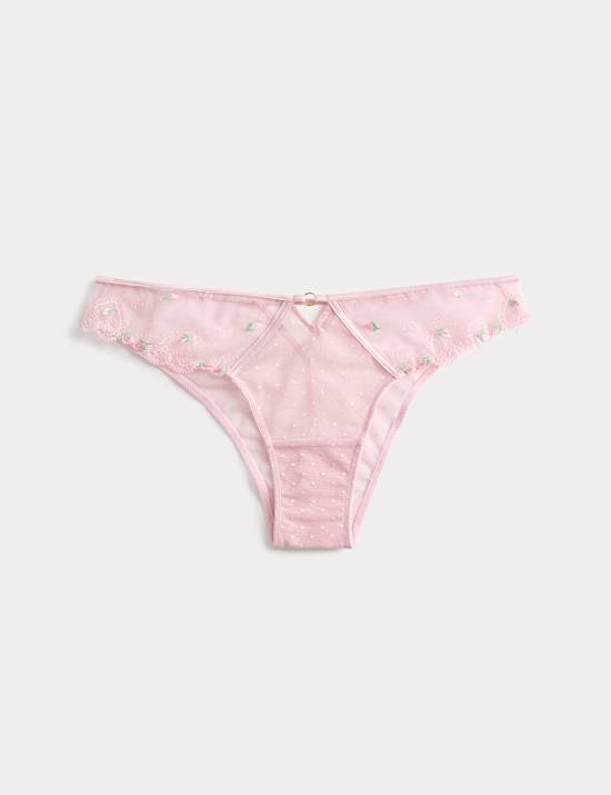 Leah Embroidery Miami Knickers