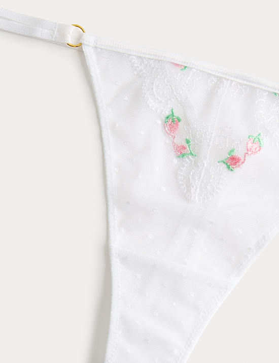 Tanga con bordado Leah