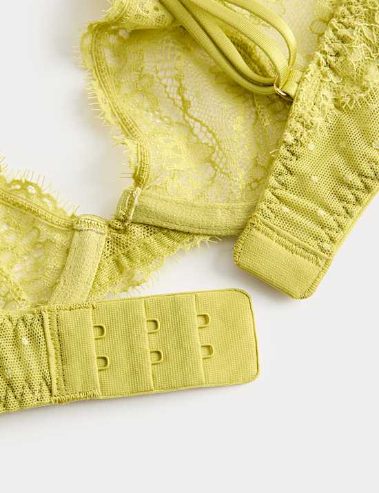Ida Lace Wired Plunge Bra (A-E)