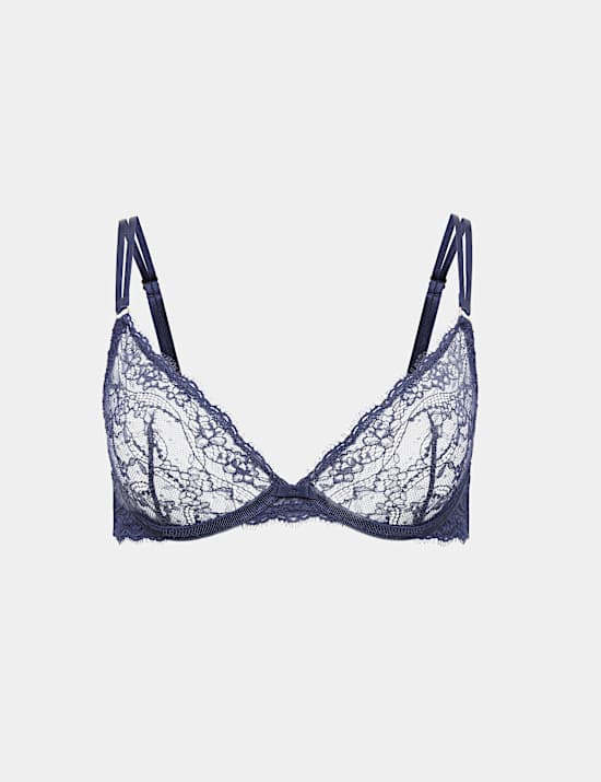 Ida Lace Wired Plunge Bra A-E
