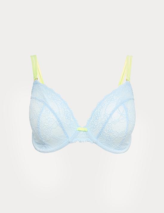Ida Lace Wired Plunge Bra F-H