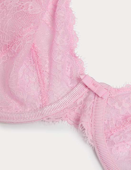 Plunge-BH mit B&uuml;gel und Spitzenbesatz &bdquo;Ida&ldquo; (F&ndash;H)