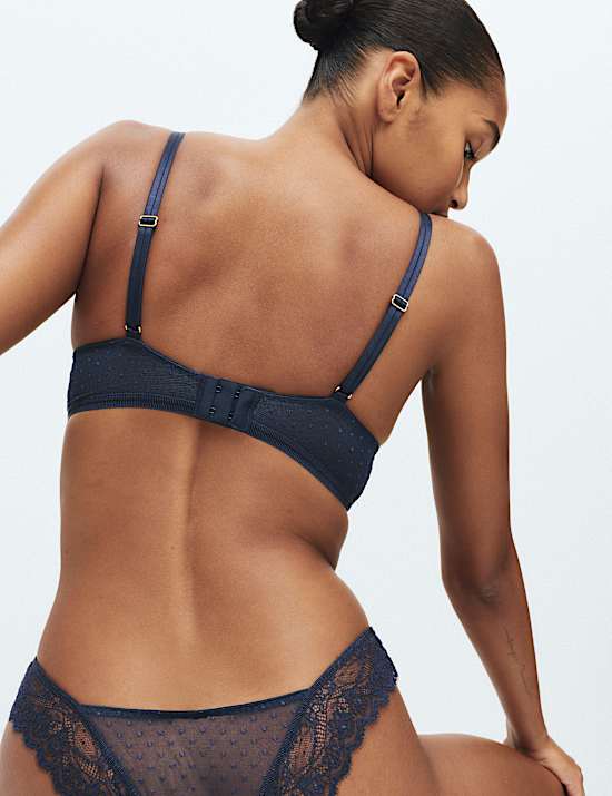 Ida Lace Wired Balcony Bra F-H