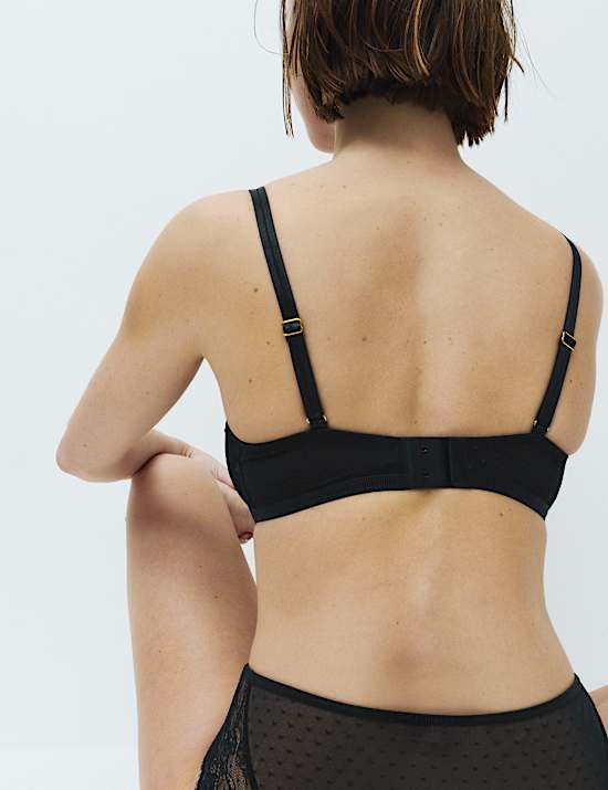 Ida Lace Wired Balcony Bra (F-H)