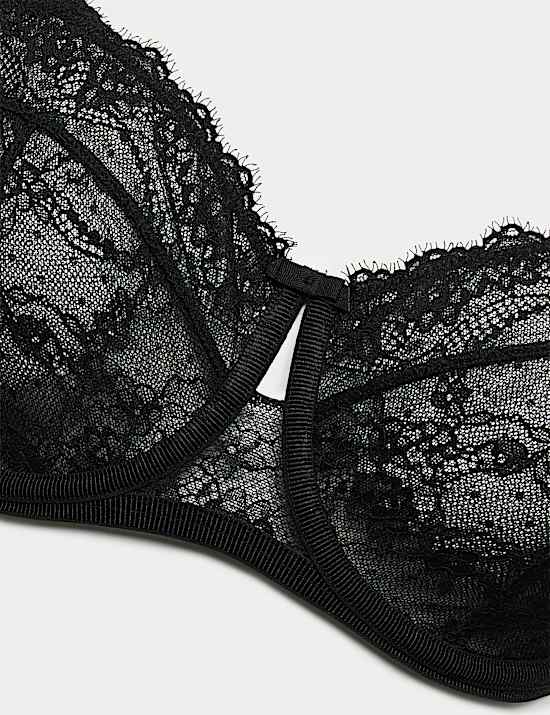 Ida Lace Wired Balcony Bra (F-H)