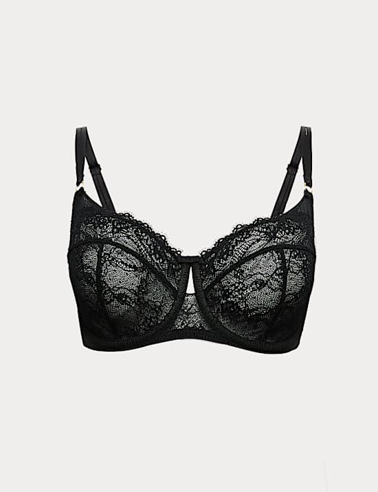 Ida Lace Wired Balcony Bra (F-H)