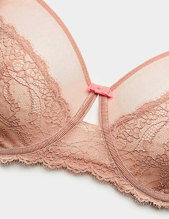 Ida Lace Wired Minimiser Bra (C-G)