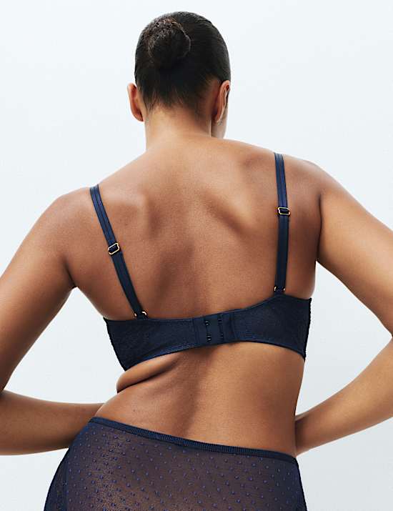 Ida Lace Wired Minimiser Bra (C-G)