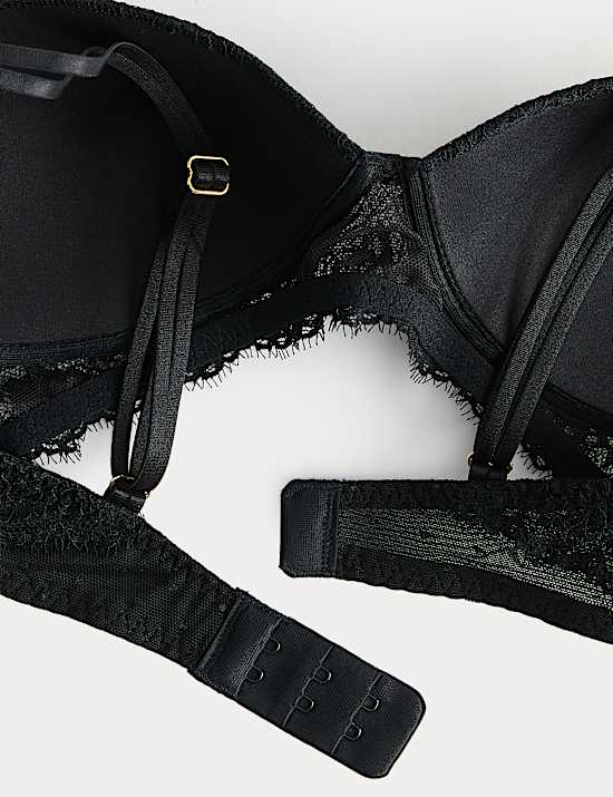 Ida Lace Non Wired Plunge Bra (A-E)