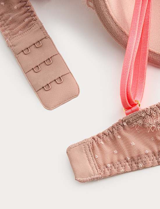 Ida Lace Wired Balconette Bra (A-E)