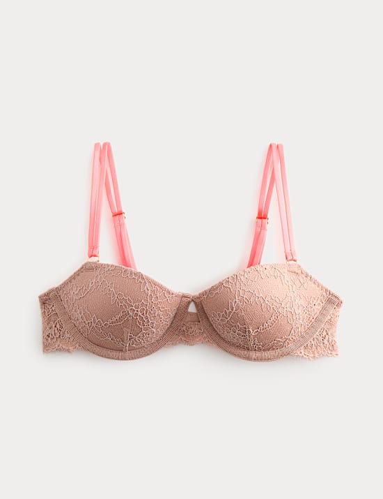 Ida Lace Wired Balconette Bra (A-E)