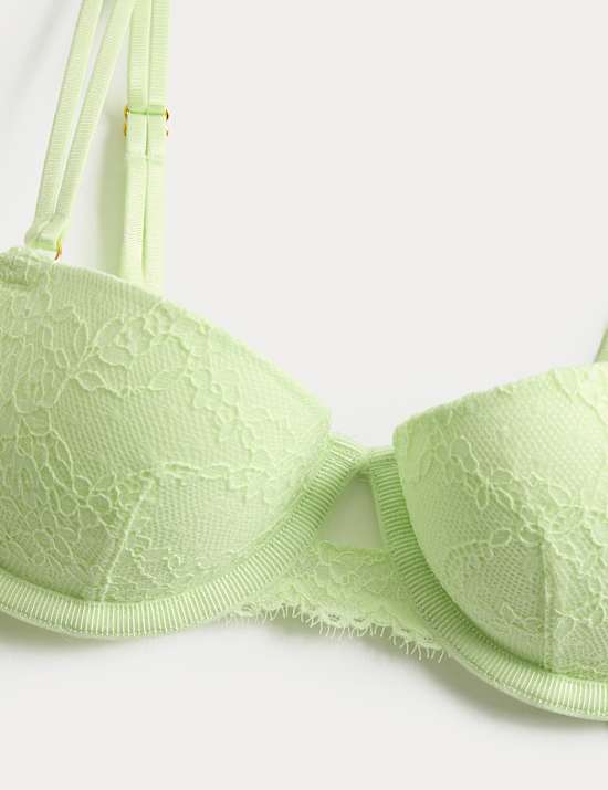 Ida Lace Wired Balconette Bra (A-E)