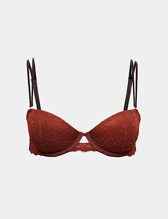 Ida Lace Wired Balconette Bra (A-E)