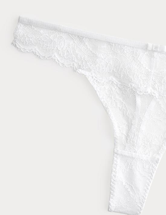 Tanga con encaje Ida