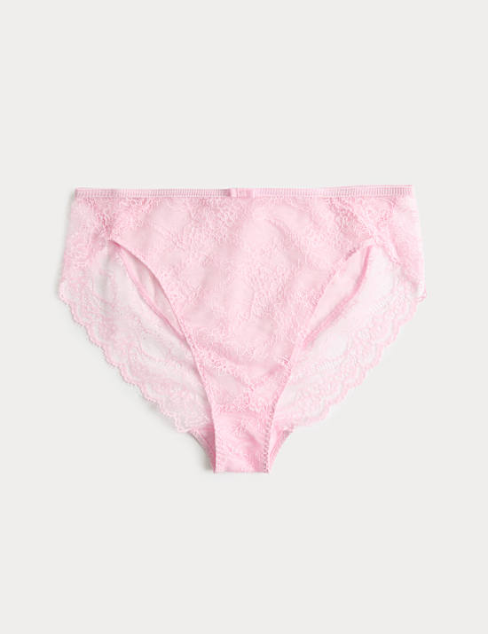 Ida Lace High Waisted High Leg Knickers