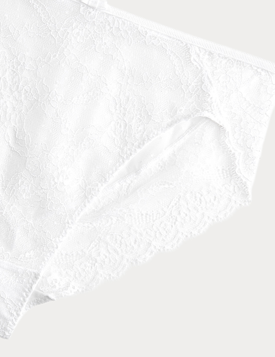 Ida Lace High Waisted High Leg Knickers