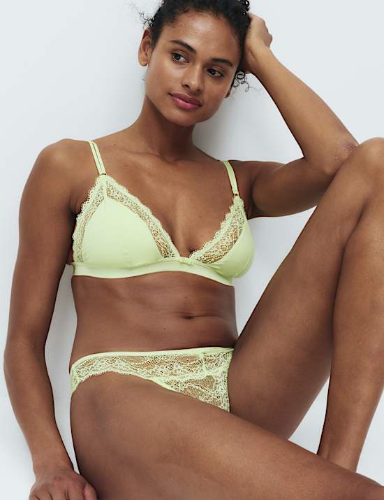 Ida Lace Non Wired Bralette (A-E)