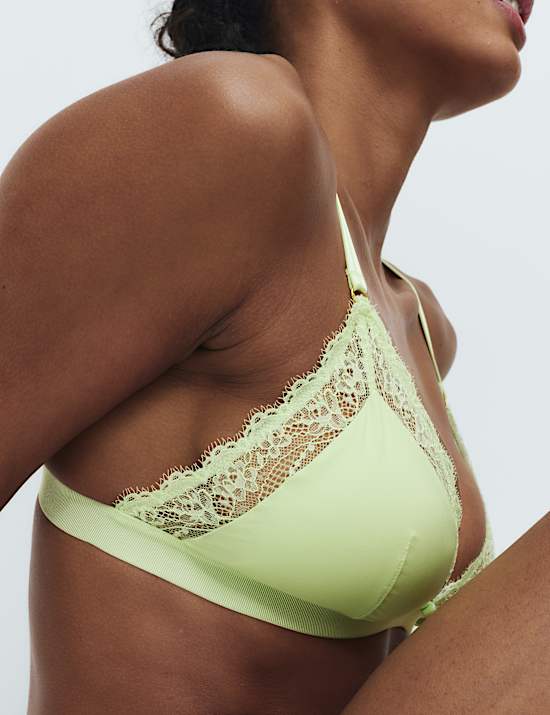 Ida Lace Non Wired Bralette (A-E)