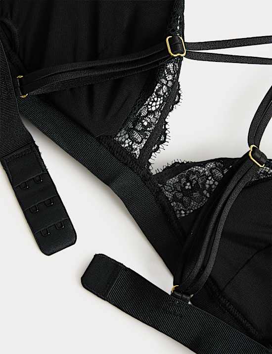 Beugelloze bustier met Ida-kant, cupmaten A-E