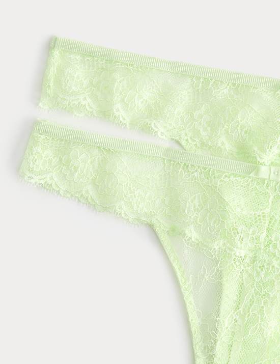 Lot de 2 strings Ida en dentelle