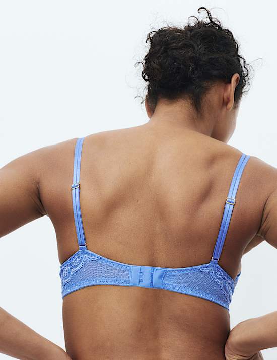 Ida Lace Wired Plunge Bra (A-E)