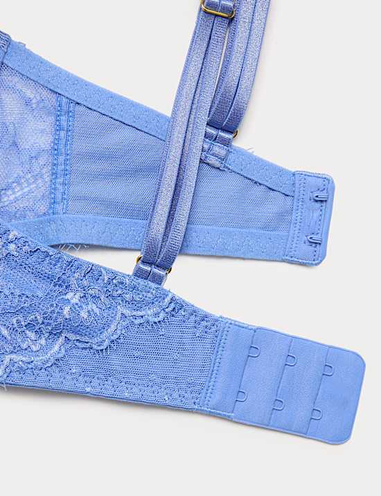 Ida Lace Wired Plunge Bra (F-H)