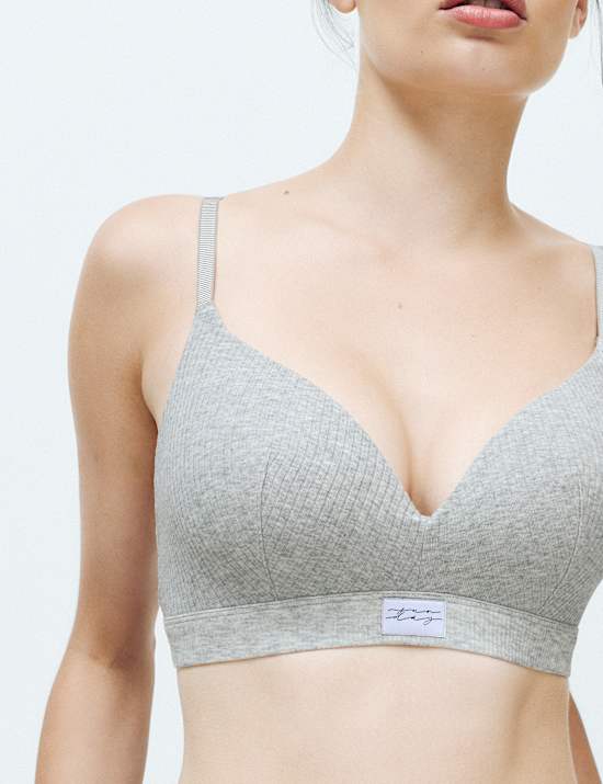 Asta Marl Non Wired Plunge Bra (A-E)